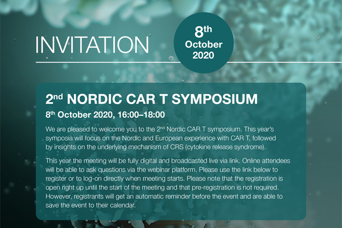 2nd Nordic CAR T Symposium
