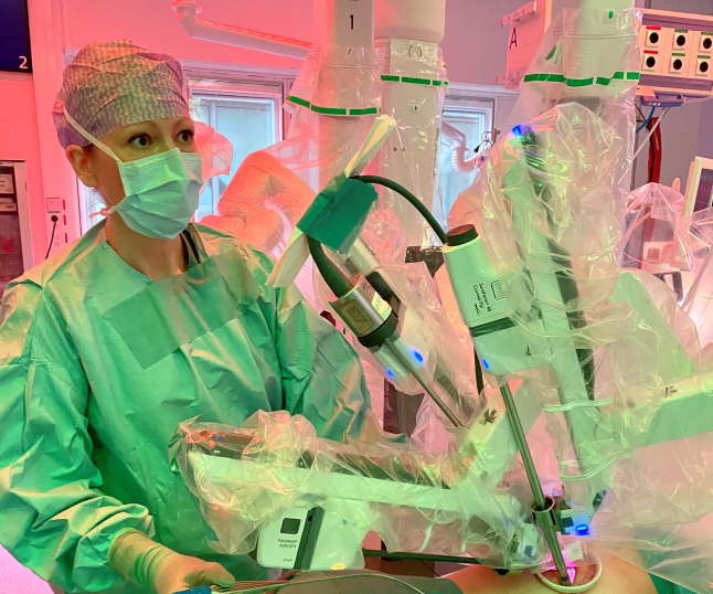Sahlgrenska Universitetssjukhuset först i Skandinavien med ny typ av robotassisterad kirurgi för lungcancer