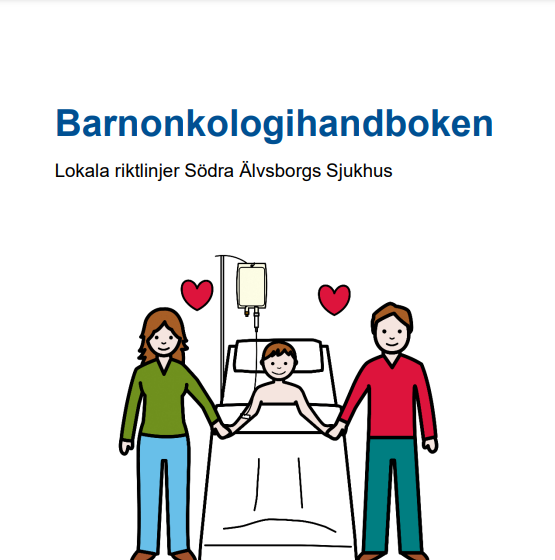 Barnonkologihandboken finns nu i flera regioner