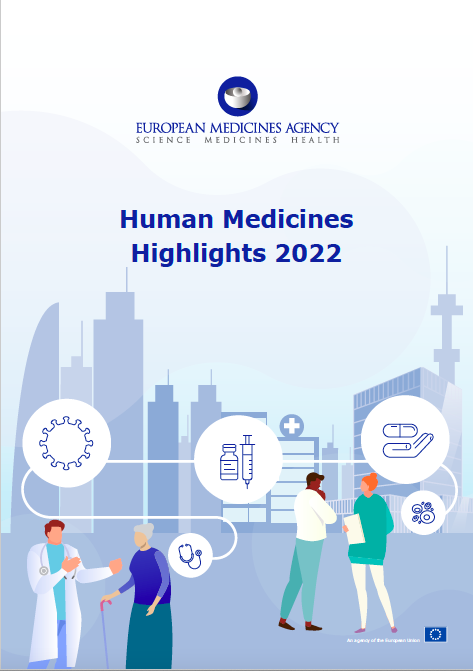 EMA:s årsrapport för humanläkemedel 2022