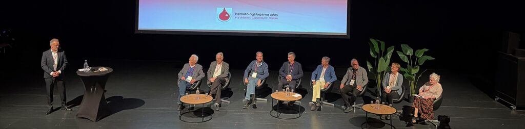Blodcellstransplantationen firades på Hematologidagarna