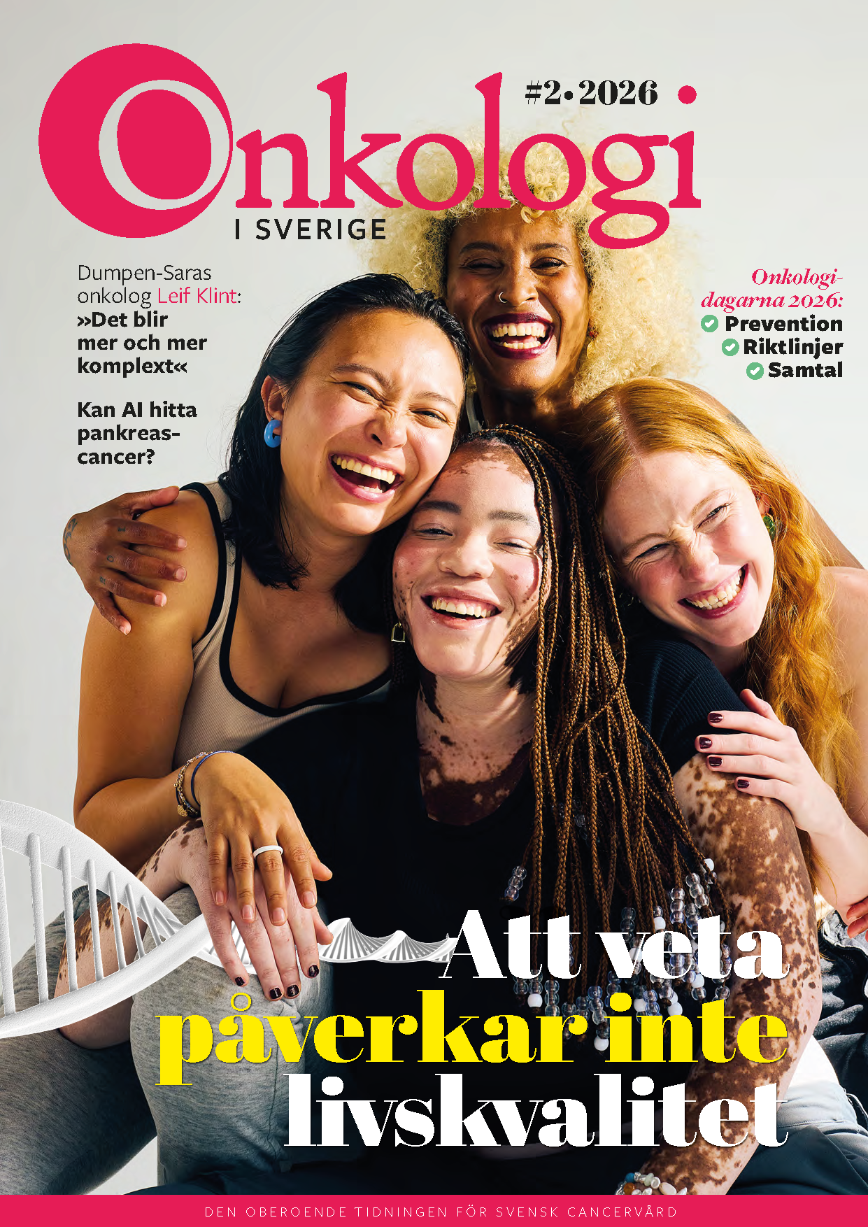 Onkologi i Sverige nr 2 2026 finns ute nu!